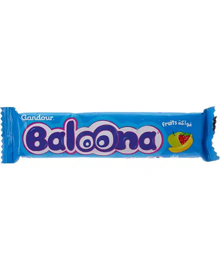 BALOONA BUBBLE GUM FRUITS
