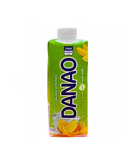 DANAO JUICE WITH MILK ORANGE & MANGO