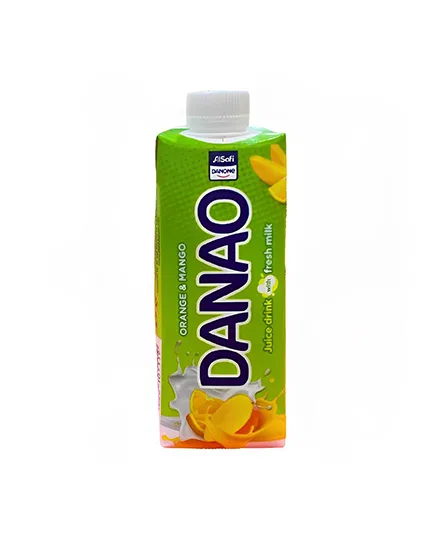 DANAO JUICE WITH MILK ORANGE & MANGO