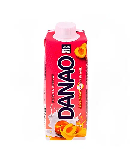 DANAO JUICE WITH MILK PEACH & APRICOT