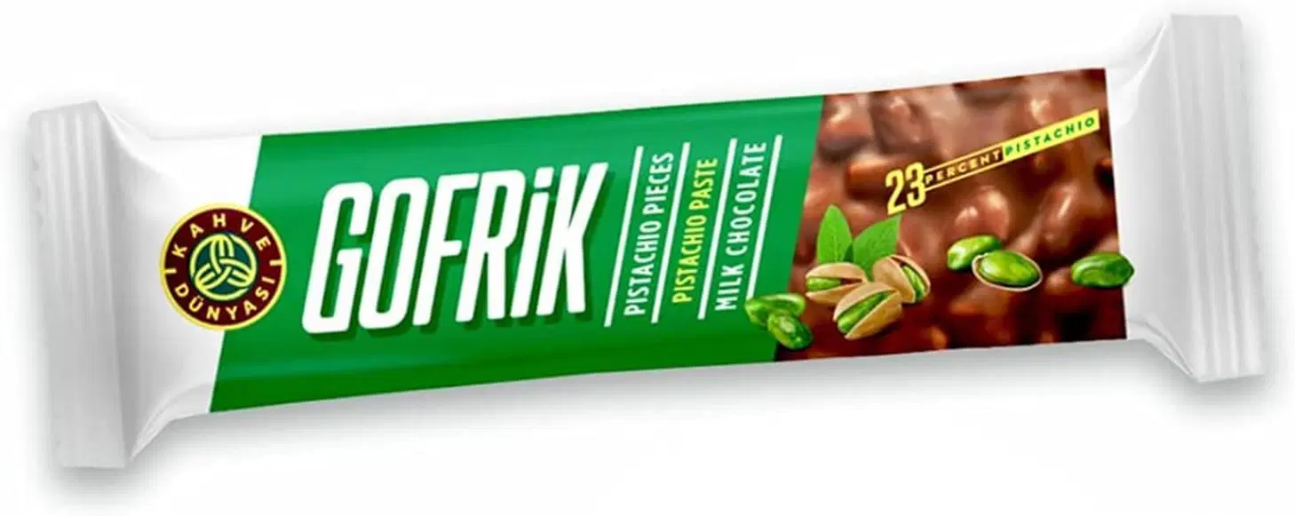 GOFRIK PISTACHIO MILK CHOCOLATE
