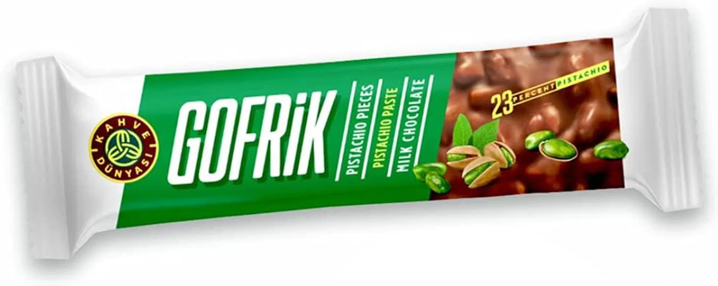 GOFRIK PISTACHIO MILK CHOCOLATE