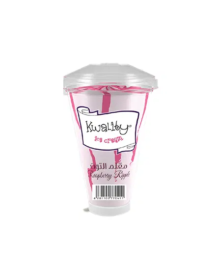 ICE CREAM KWALITY RASBERRY RIPPLE