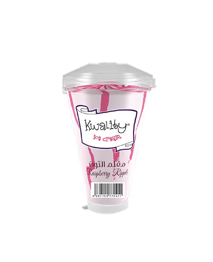 ICE CREAM KWALITY RASBERRY RIPPLE