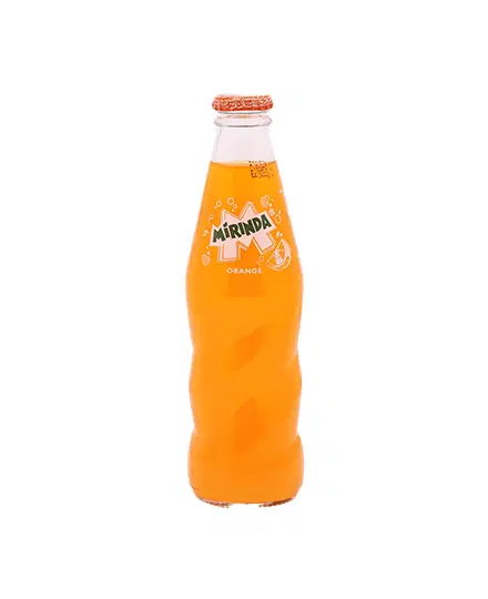 MIRINDA ORANGE GLASS BOTTLE
