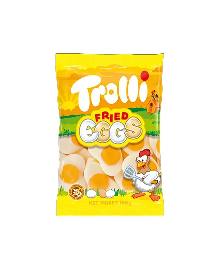 TROLLI GUMMI FRIED EGGS