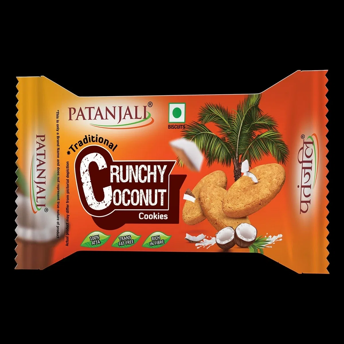 Patanjali Crunchy Coconut Cookies