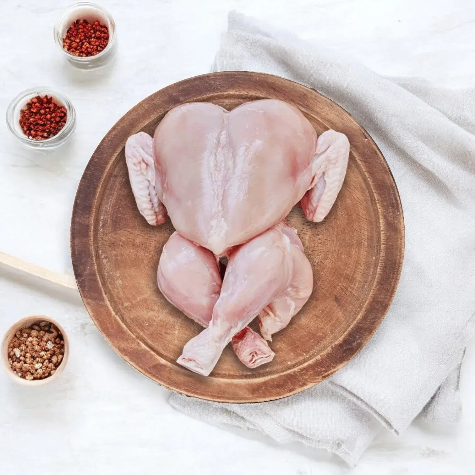 Fresh Whole Chicken without Skin