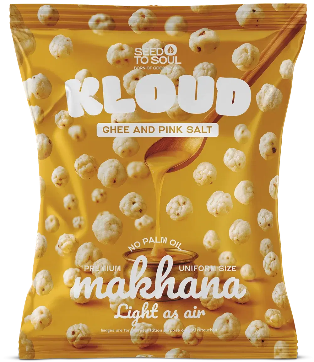 Seed To Soul Kloud Makhana Ghee and Pink Salt