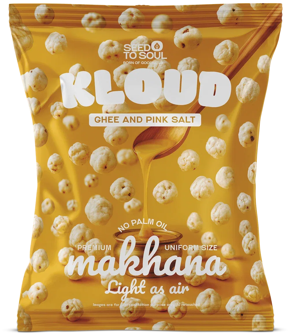 Seed To Soul Kloud Makhana Ghee and Pink Salt