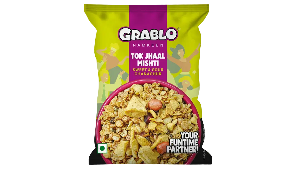 Grablo Namkeen Tok Jhaal Mishti Sweet and Sour Chanachur