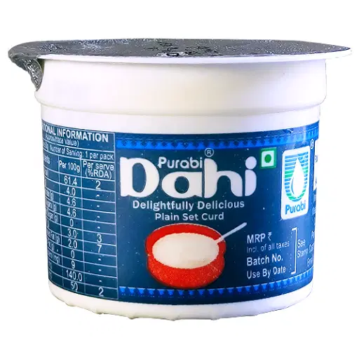 Purabi Dahi plain(Cup)