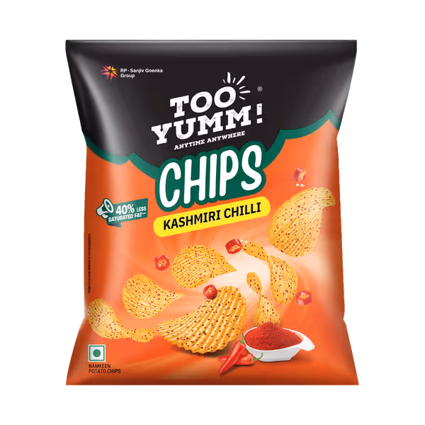 Too Yumm Potato Chips Kashmiri Chilli