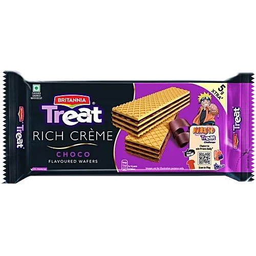 Britannia Treat Rich Creme Choco Flavoured Wafers