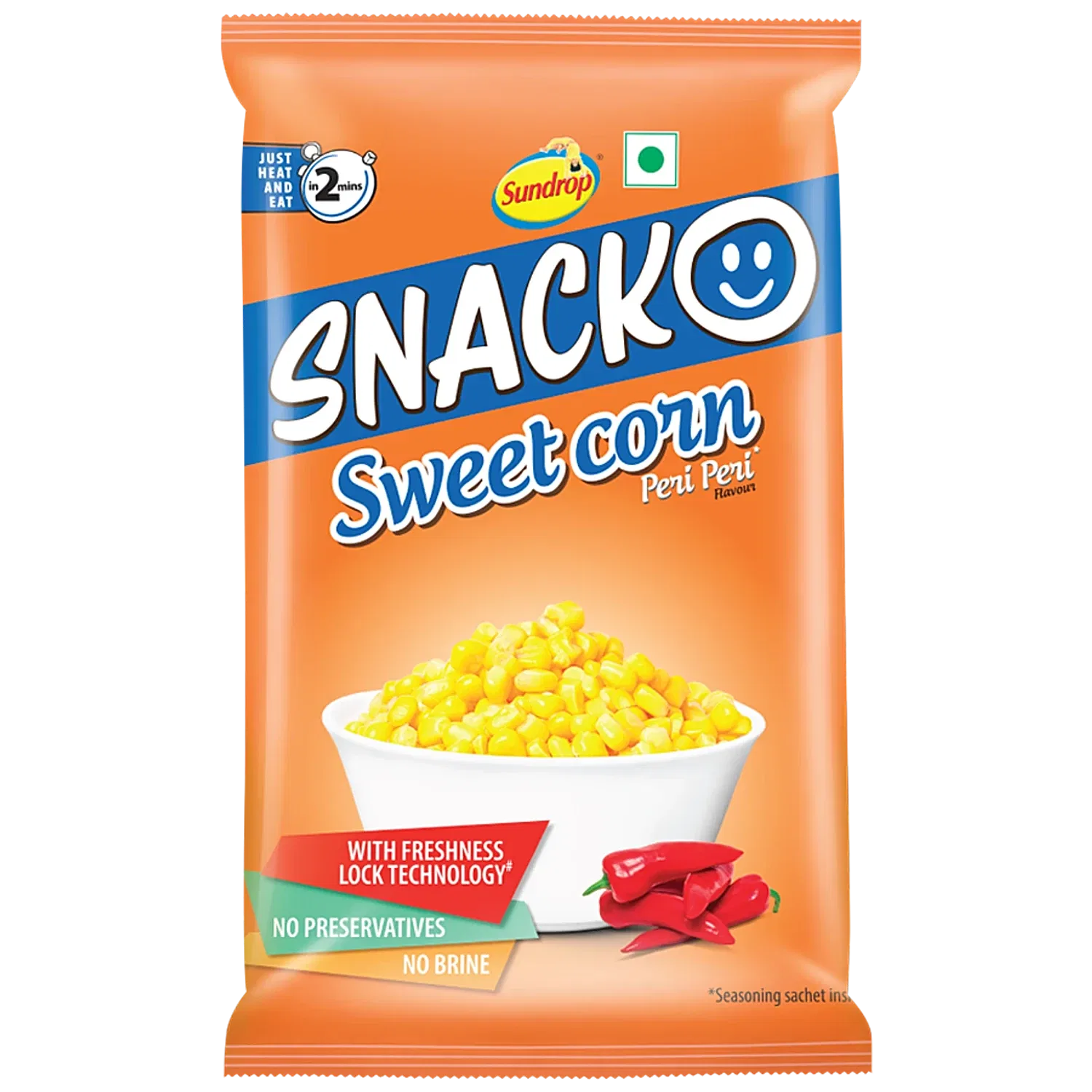Snacko Sweet Corn Peri Peri Masala