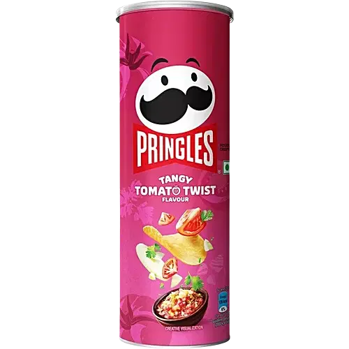 Pringles Tangy Tomato Twist Flavour
