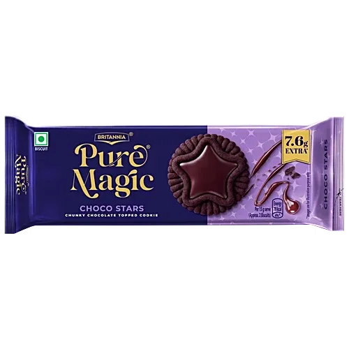Britannia Pure Magic Choco Stars Cookie 