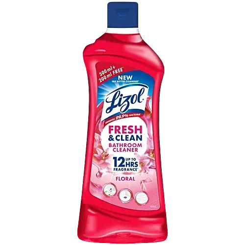 Lizol Fresh and Clean Bathroom Cleaner Floral