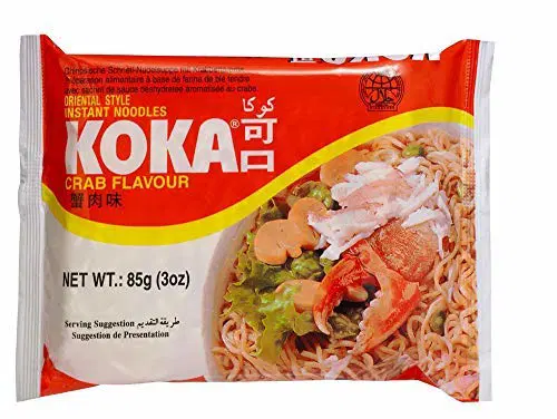 Koka Oriental Instant Noodles Crab Flavour (Imported)