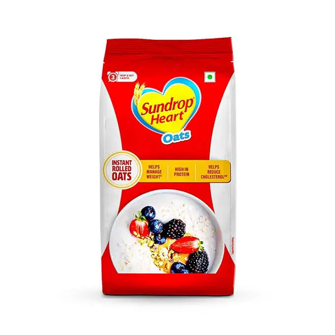 Sundrop Heart Instant Rolled Oats 