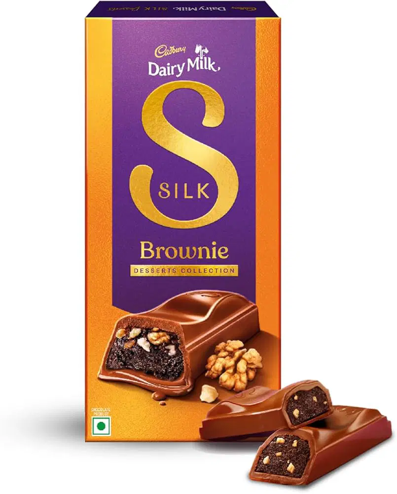 Cadbury Silk Walnut Brownie