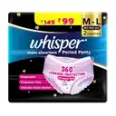 Whisper Ultra Bindazzz nights Koala Pants M-L – image 1