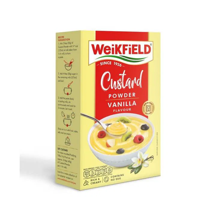 Weikfield Custard Powder Vanilla Flavoured