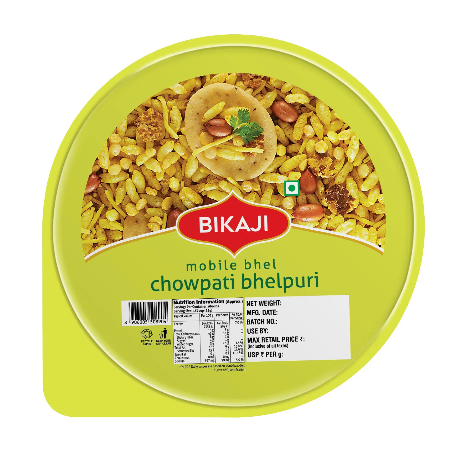 Bikaji Mobile bhel Chowpati Bhelpuri