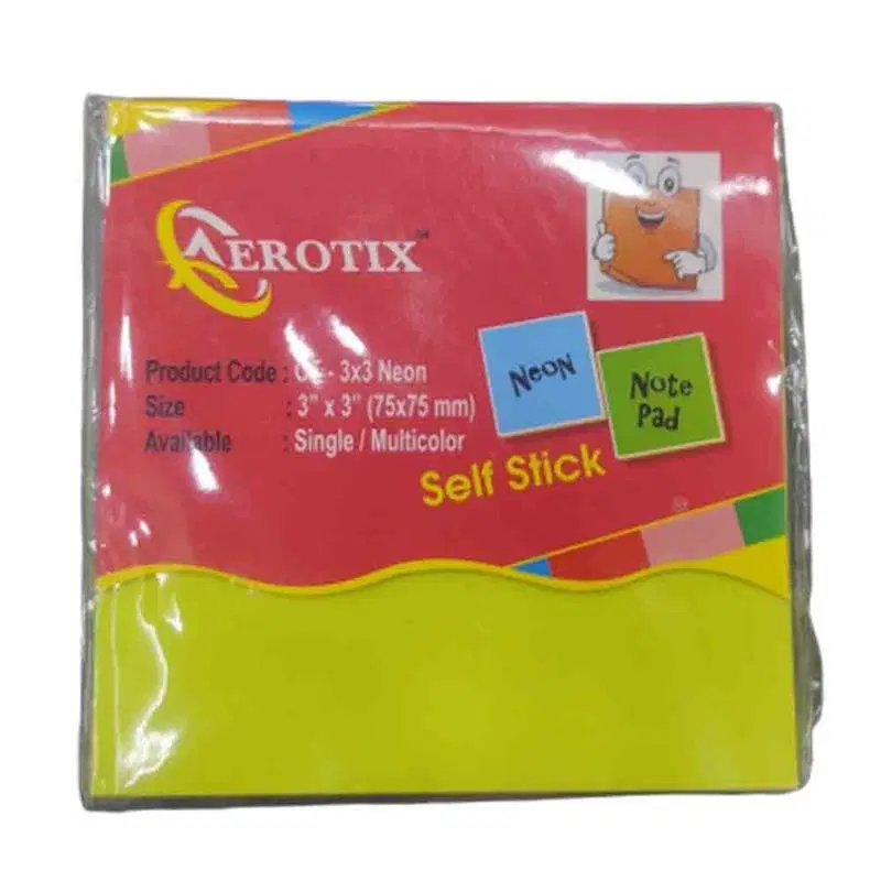 Aerotix Sticky Note Pad
