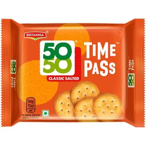 Britania 50/50 Time pass Classic Saltes