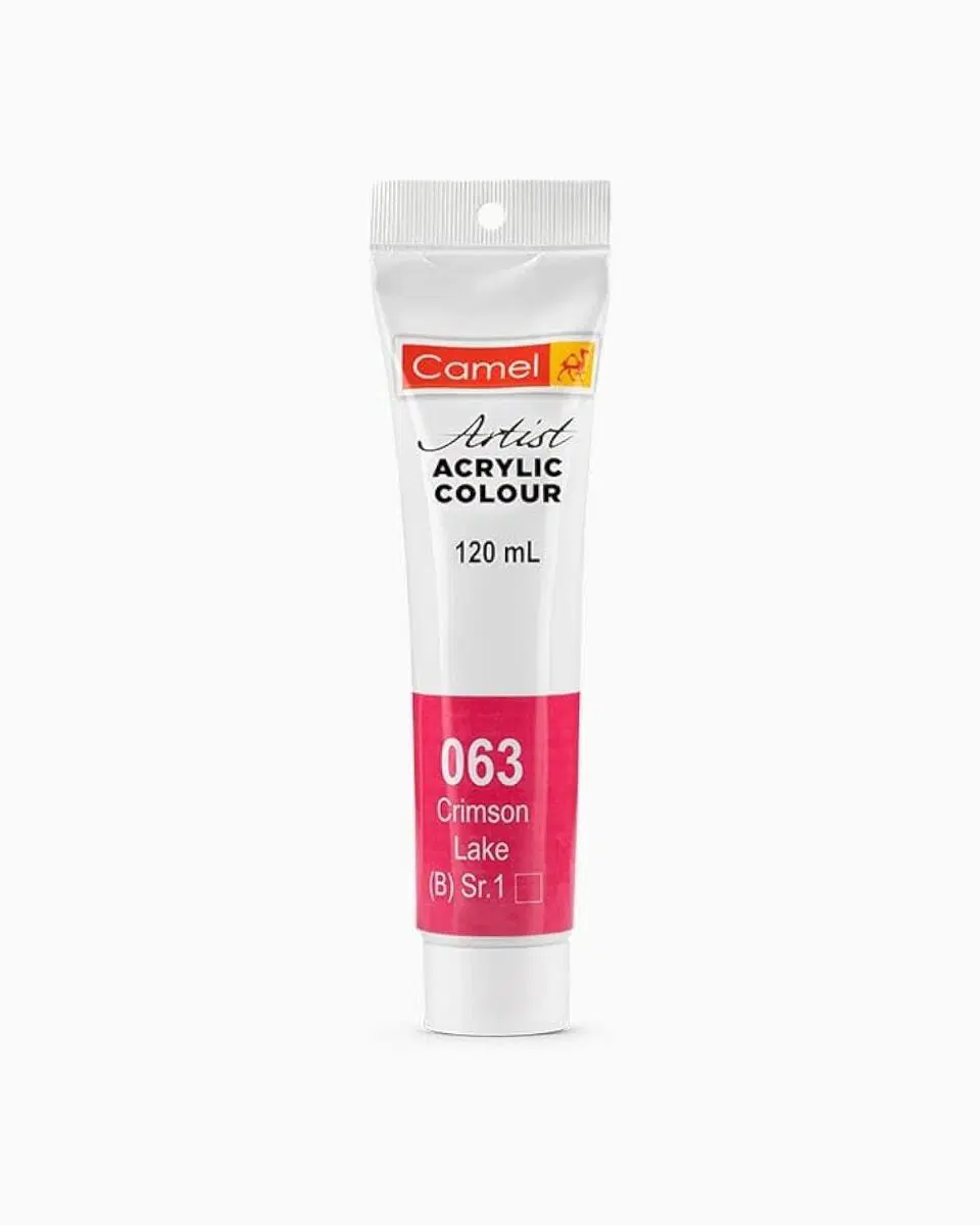 Camel Acrylic Colours Crimson