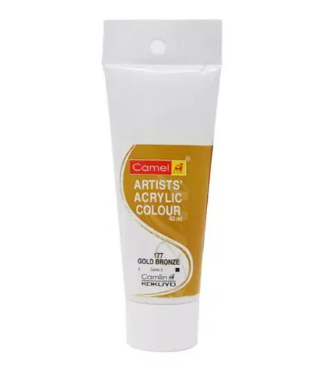 Camel Acrylic Colours Gold