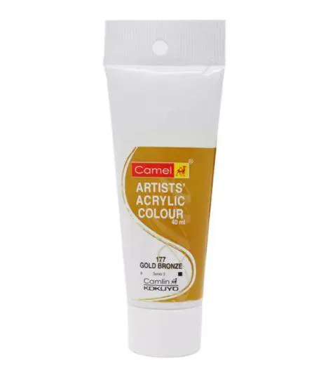 Camel Acrylic Colours Gold