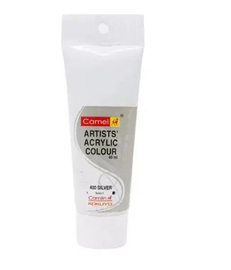 Camel Acrylic Colours Silver