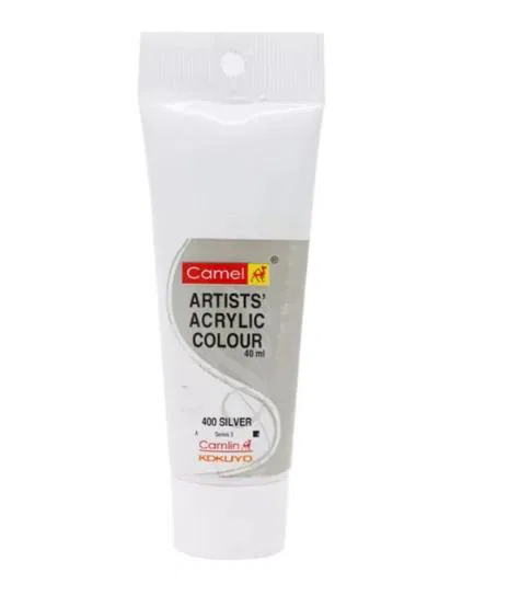 Camel Acrylic Colours Silver