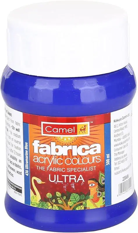 Camel Acrylic Colours Ultramine Blue