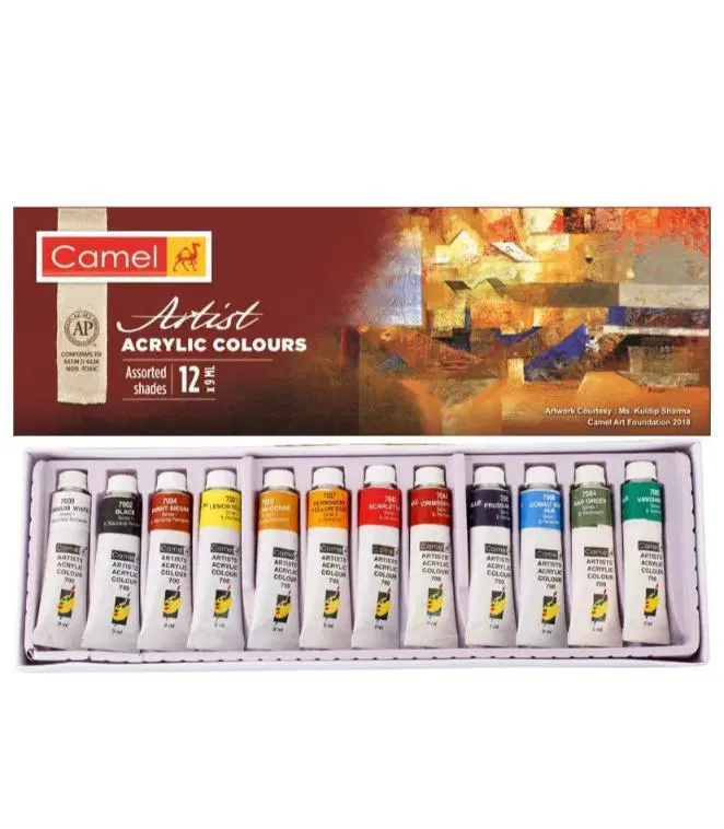 Camel Artist Acrylic Colours