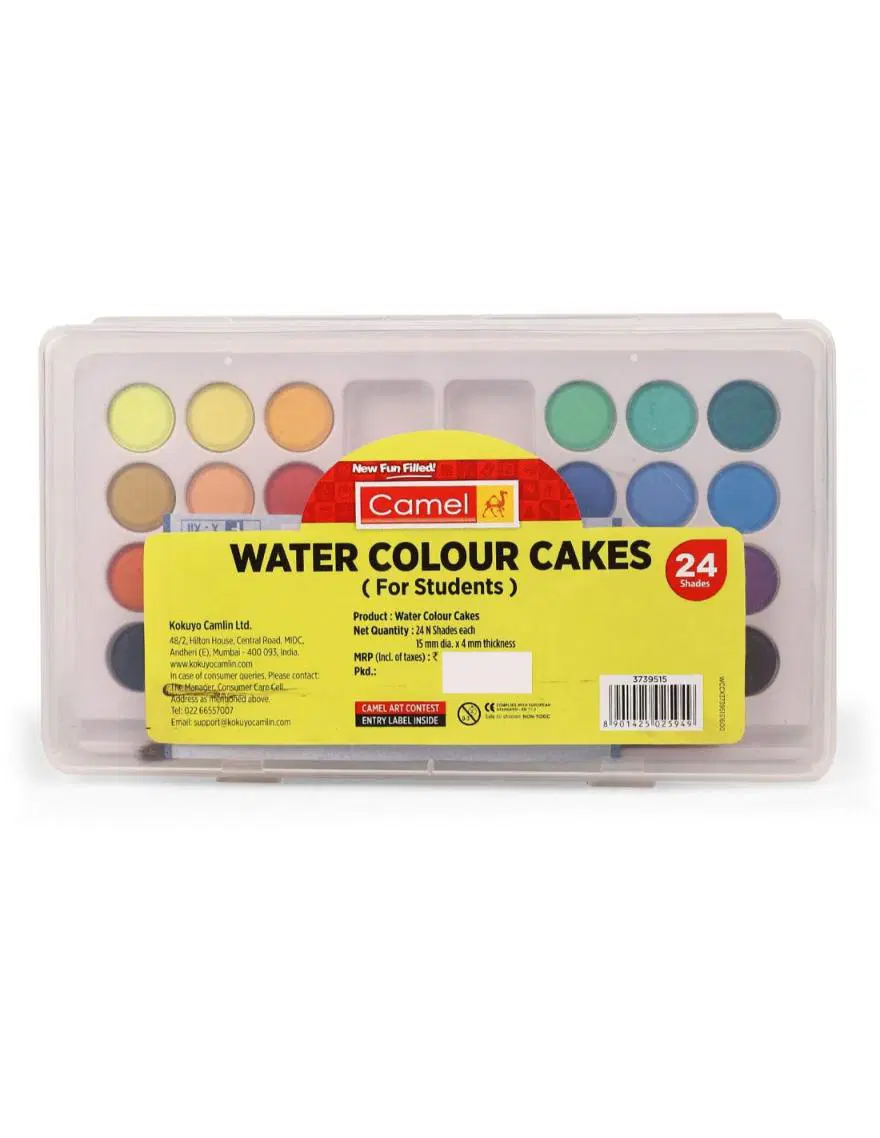 Camel Water Colour Cakes