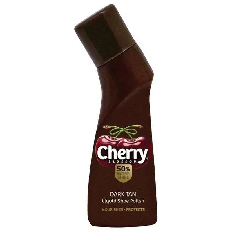 Cherry Dark Tan Liquid Shoe Polish