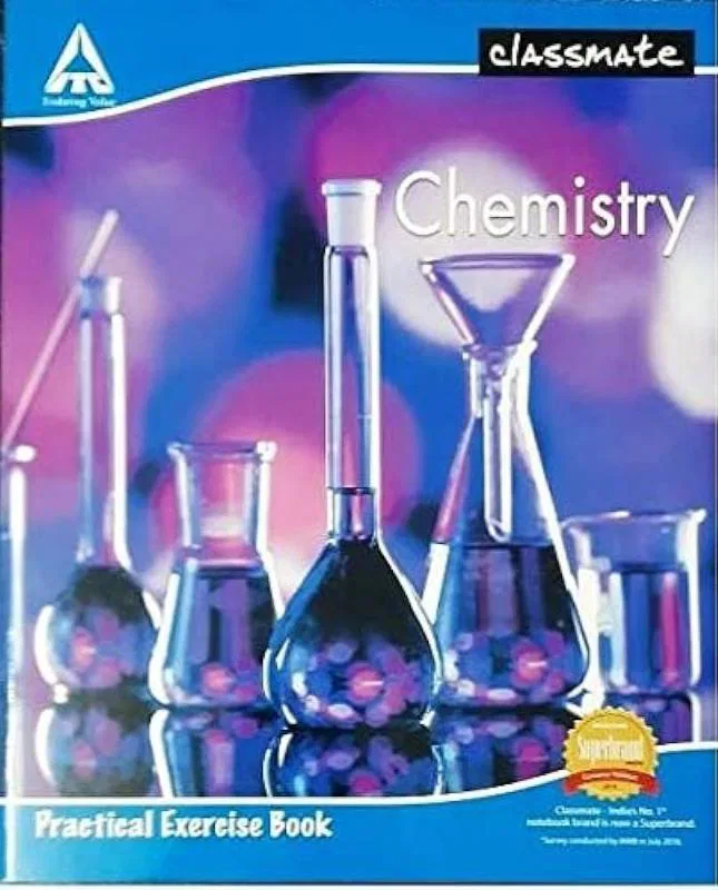 Classmate Chemistry Practical Notebook