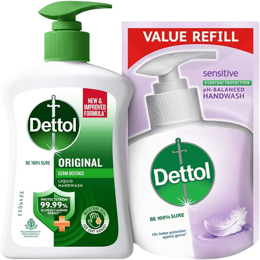 Detol Liquid Hand Wash (Free Detol Hand Wash)