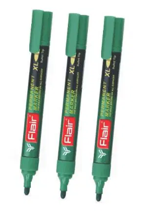 Flair Permanent Pen Green