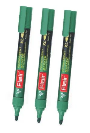 Flair Permanent Pen Green