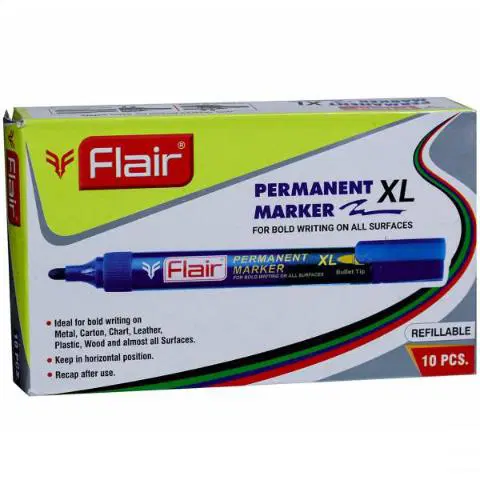 Flair Permanent Pen Red