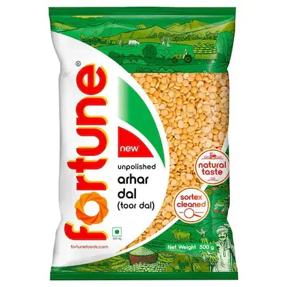 Fortune Unpolished Arhar Dal(Toor Dal)