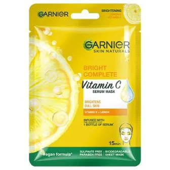 Garnier Bright Complete Vitamin C Serum Mask
