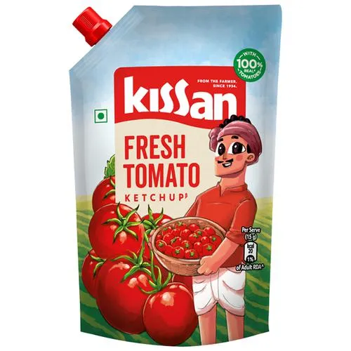Kissan Fresh Tomato Ketchup (Pouch)