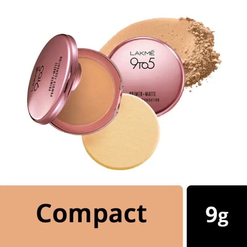 Lakme 9to5 Primer + Matte Powder Foundation Natural Cream