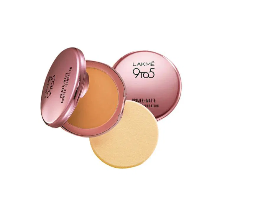 Lakme 9to5 Primer + Matte Powder Foundation Rose Milk 02