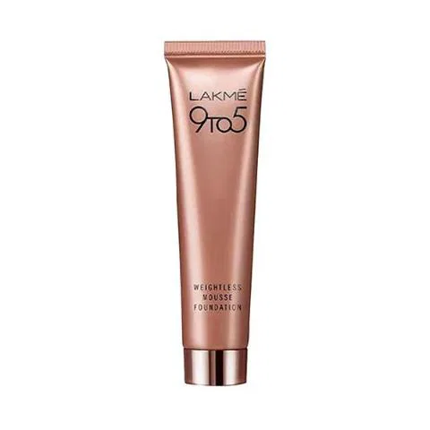 Lakme 9to5 Weightless Mousse Foundation Rose Ivory 01